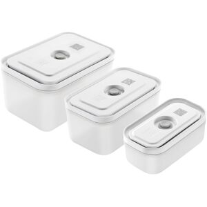 ZWILLING Fresh & Save Set di contenitori, S/M/L / 3-pz., plastica, semi trasparente-grigio