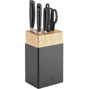 ZWILLING All * Star Set di coltelli con ceppo - 7-pz., nero