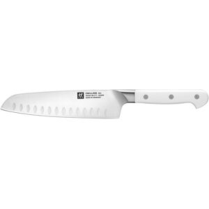 ZWILLING Pro le blanc Coltello Santoku alveolato - 18 cm, bianco