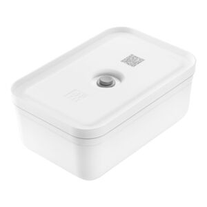 zwilling fresh & save lunch box sottovuoto l, plastica, bianco-grigio
