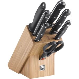 ZWILLING TWIN Chef 2 Set di coltelli con ceppo - 8-pz., naturale