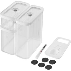 ZWILLING Fresh & Save CUBE Set, M / 5-pz., transparente-bianco