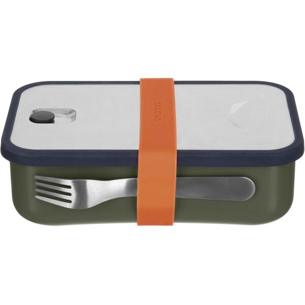 salewa puez lunch box - contenitore per alimenti green