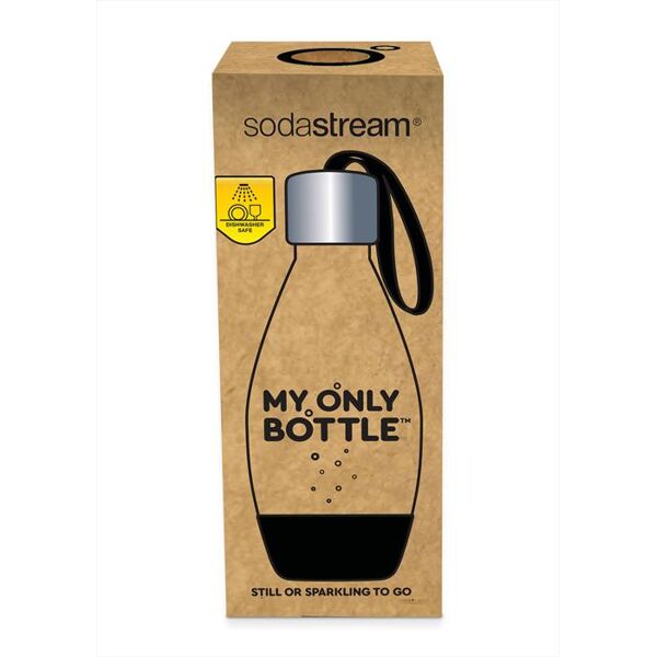 sodastream my only bottle black 0,5 l-trasparente/nero