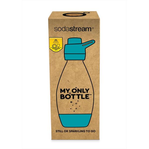 sodastream my only bottle sport 0,5 l-trasparente/azzurro