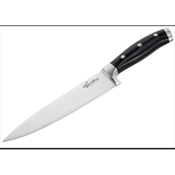 lagostina coltello da cuoco 20cm chef-nero/inox