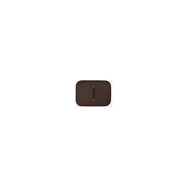 uniqka 'plato' tray, rectangle, dark brown