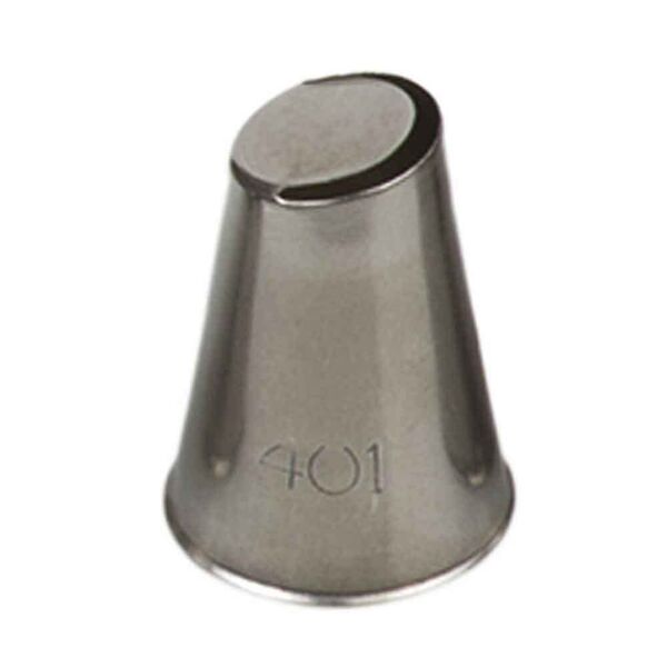 decora beccuccio cornetto speciale merletto 401 in acciaio inox Ø1,7 x 2,5 cm