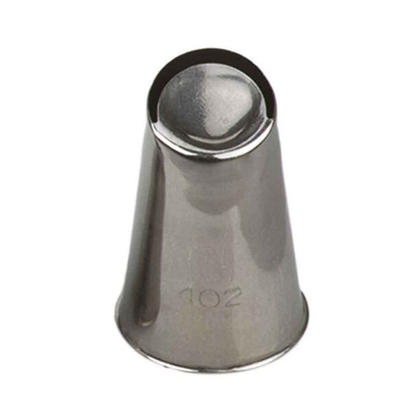 decora beccuccio cornetto speciale merletto 402 in acciaio inox Ø2,3 x 3,5 cm