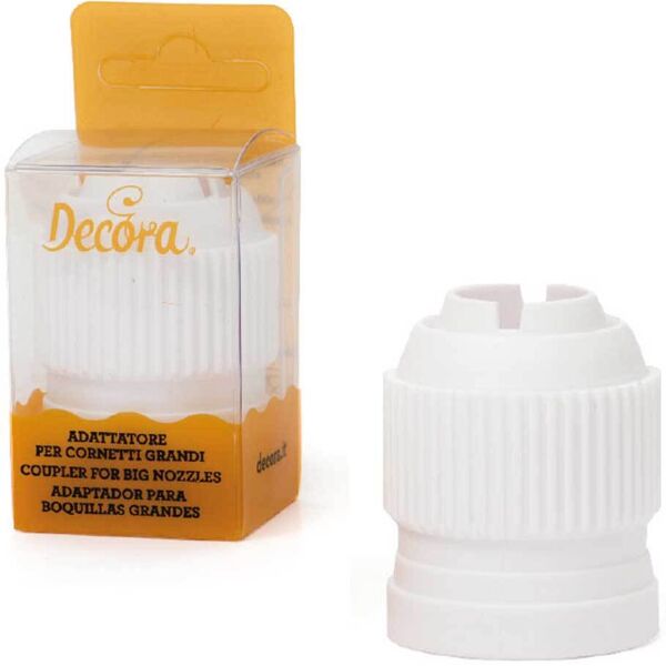 decora adattatore per beccucci grandi 3d in plastica Ø 3,5 cm