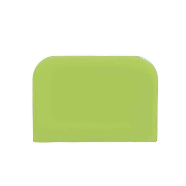 papolab raschietto spatola in plastica taglia impasto colore verde