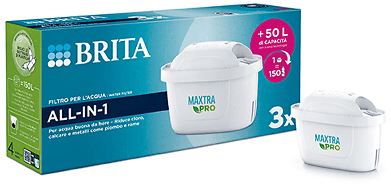 Brita Filtro per caraffe filtranti MAXTRApro ALL-IN-1 Pack 3