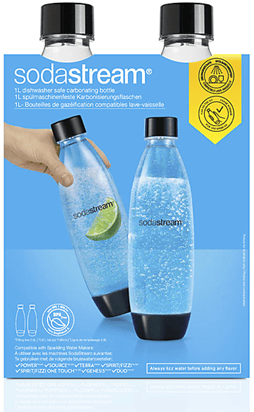 SODASTREAM BOTTIGLIE  BIPACK FUSE 1LITRO LAVAST