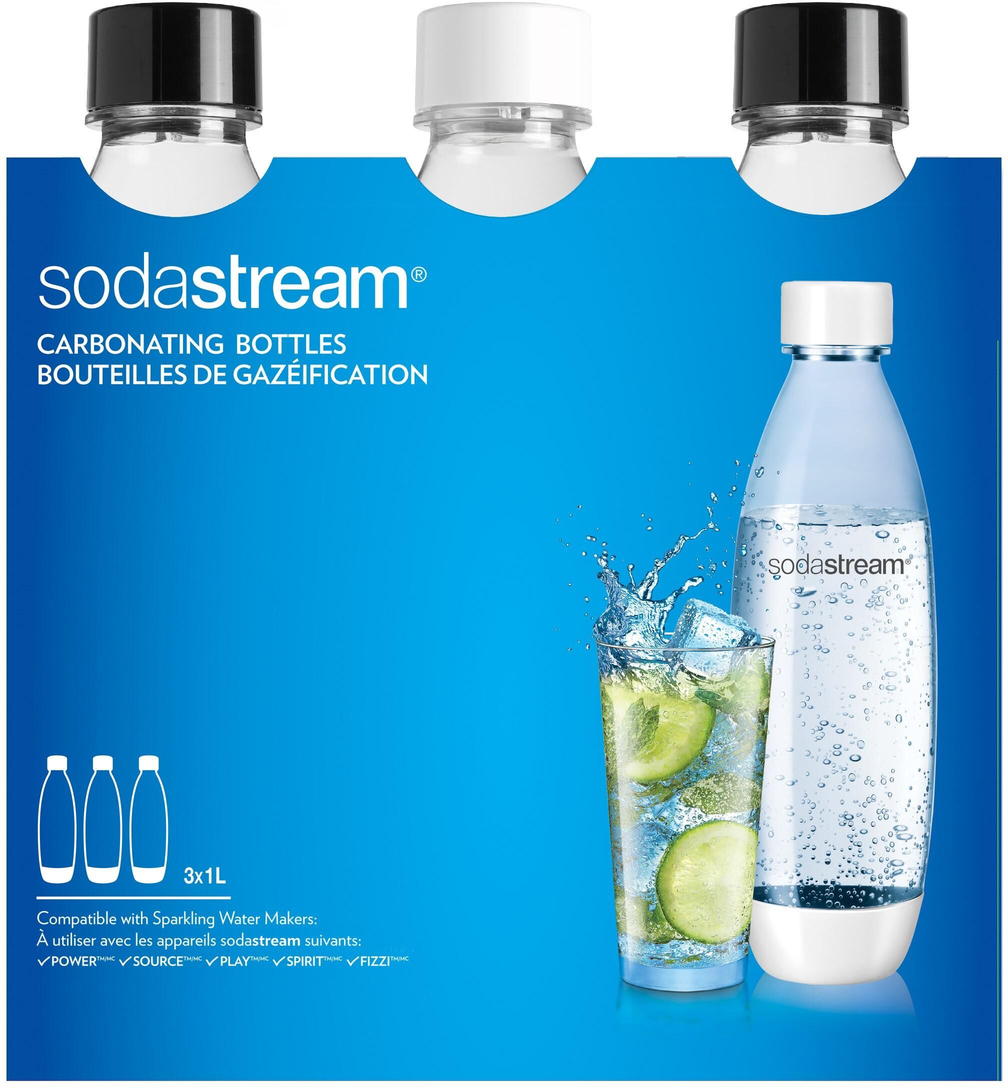 SODASTREAM Confezione da 3 Bottiglie Fuse