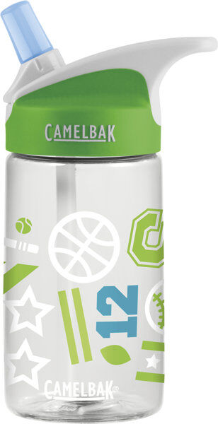 Camelbak Eddy Kids' 0,4 L - Borraccia Transparent/Green