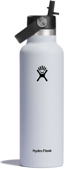 Hydro Flask 21 oz Standard Flex Straw Cap - borraccia White