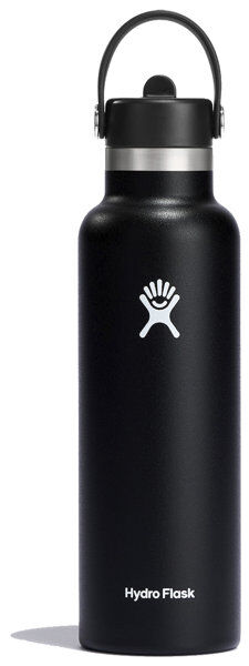 Hydro Flask 21 oz Standard Flex Straw Cap - borraccia Black