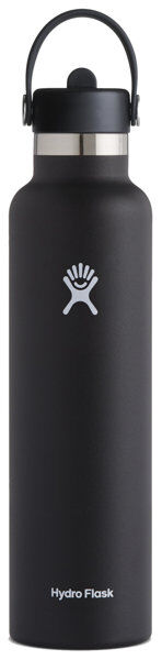 Hydro Flask 24 oz Standard Flex Straw Cap - borraccia Black