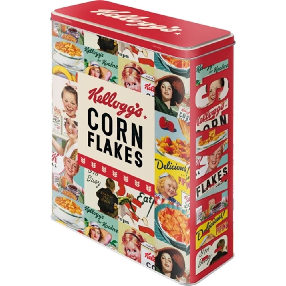 Tin Box Xl Kellogg's. Corn Flakes Coll.