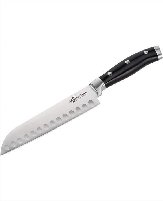 LAGOSTINA Coltello Da Cucina Multiuso Santoku 18 Cm-nero/acciaio