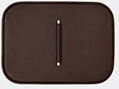 Uniqka 'plato' Tray, Rectangle, Dark Brown