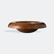 Audo Copenhagen 'rond Bowl', Brown