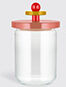 Alessi '100 Values Collection' Glass Jar, Pink