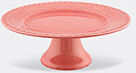 Bordallo Pinheiro ‘fantasia’ Cake Stand, Pink