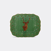 Bordallo Pinheiro 'bosque' Deer Tray