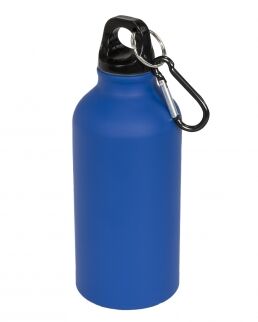 Gedshop 1000 Borraccia sportiva da 400 ml opaca con moschettone Oregon neutro o personalizzato