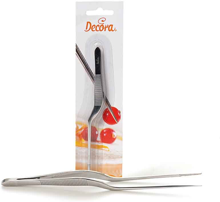 Decora Pinza Da Cucina In Acciaio Inox Lunghezza 14 Cm