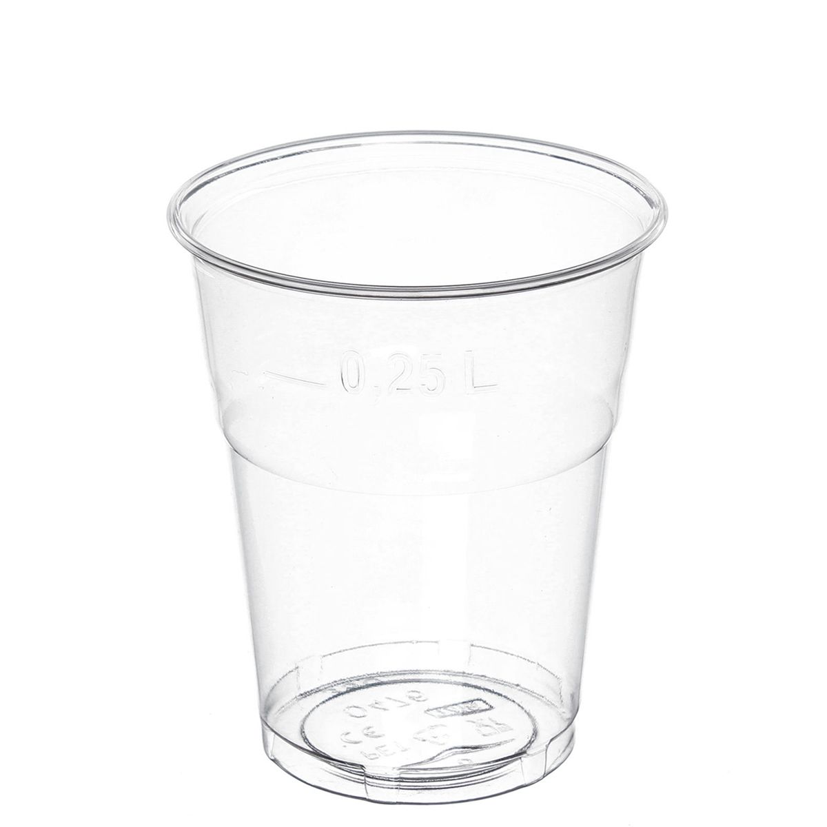 Ilip 50 Bicchieri Kristal Monouso In Plastica Pet Trasparente 300cc