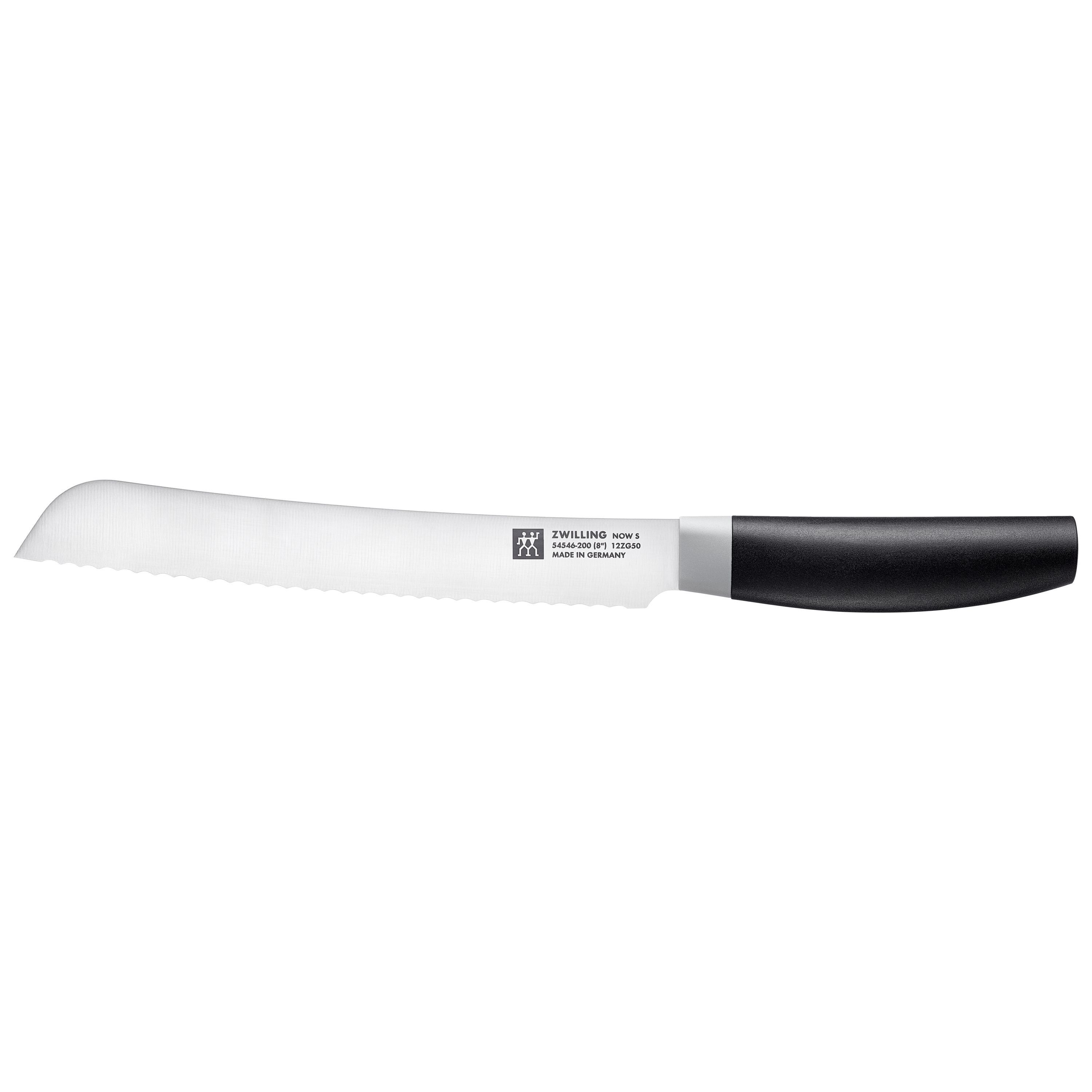 ZWILLING Now S Coltello da pane seghettato - 20 cm, nero