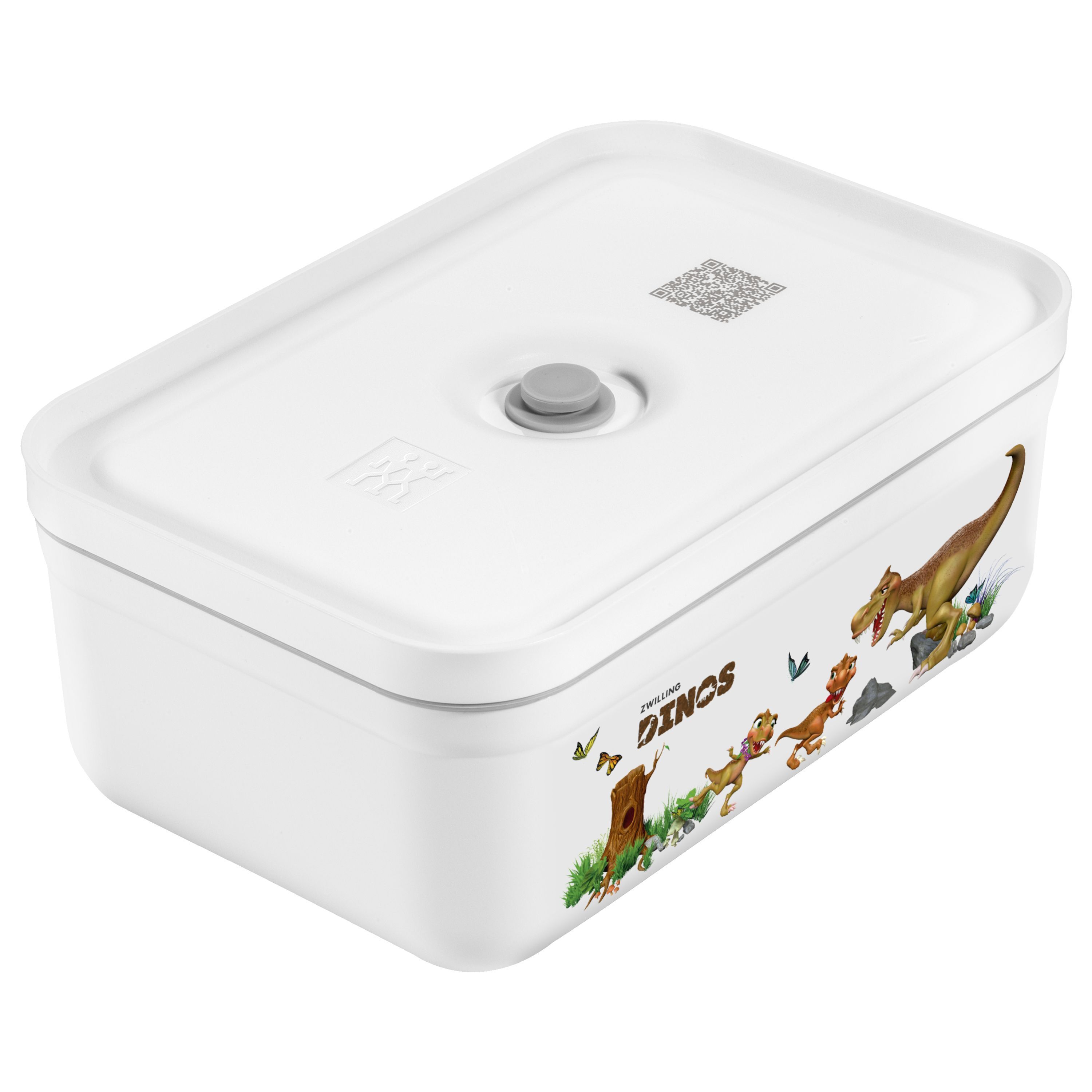 ZWILLING Fresh & Save Lunch box sottovuoto L, plastica, bianco-grigio