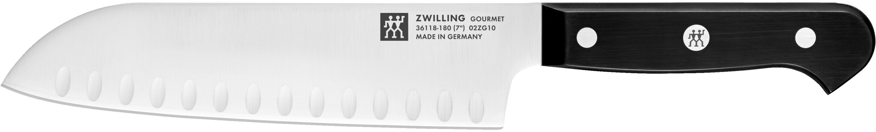 ZWILLING Gourmet Coltello Santoku alveolato - 18 cm