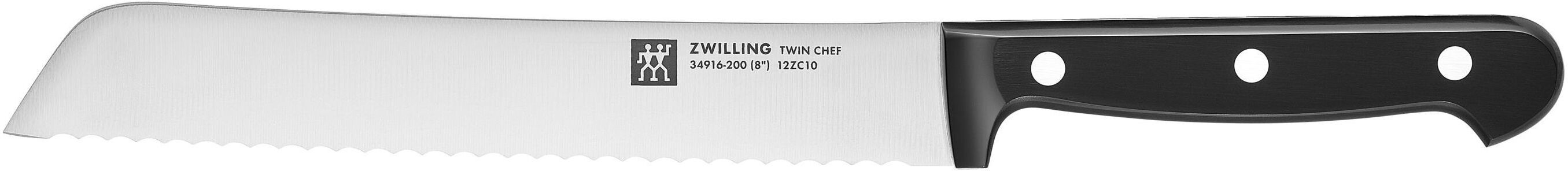 ZWILLING TWIN Chef 2 Coltello da pane seghettato - 20 cm