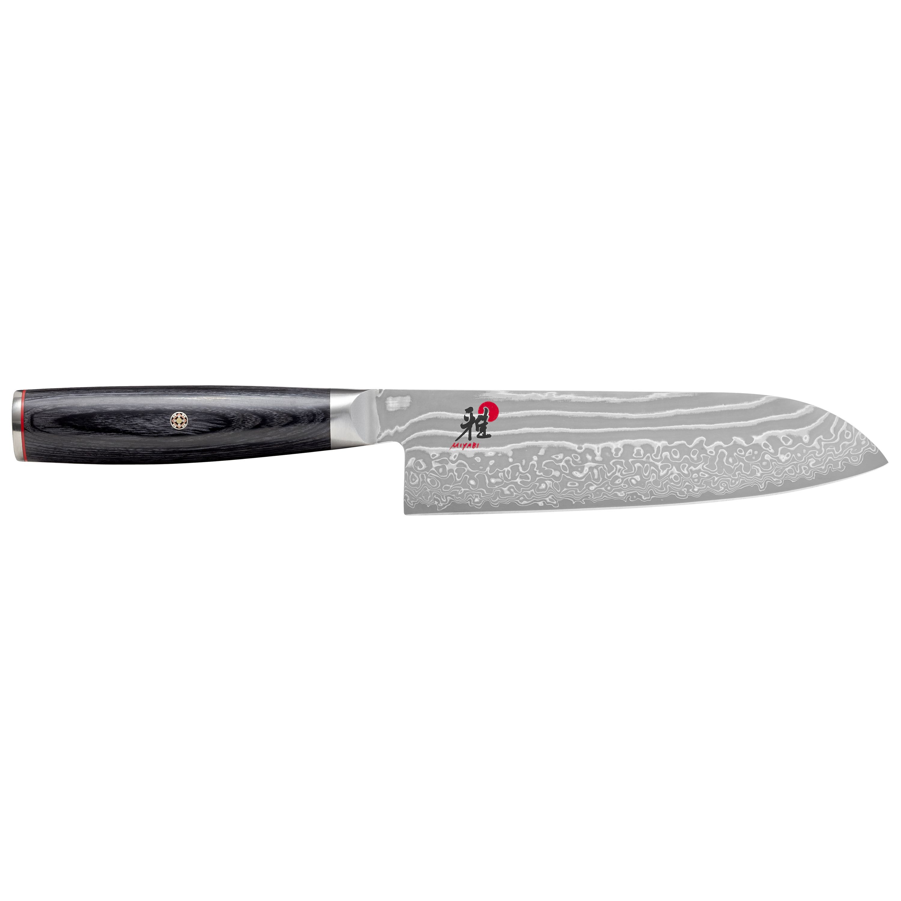 MIYABI 5000 FC-D Coltello Santoku liscio - 18 cm