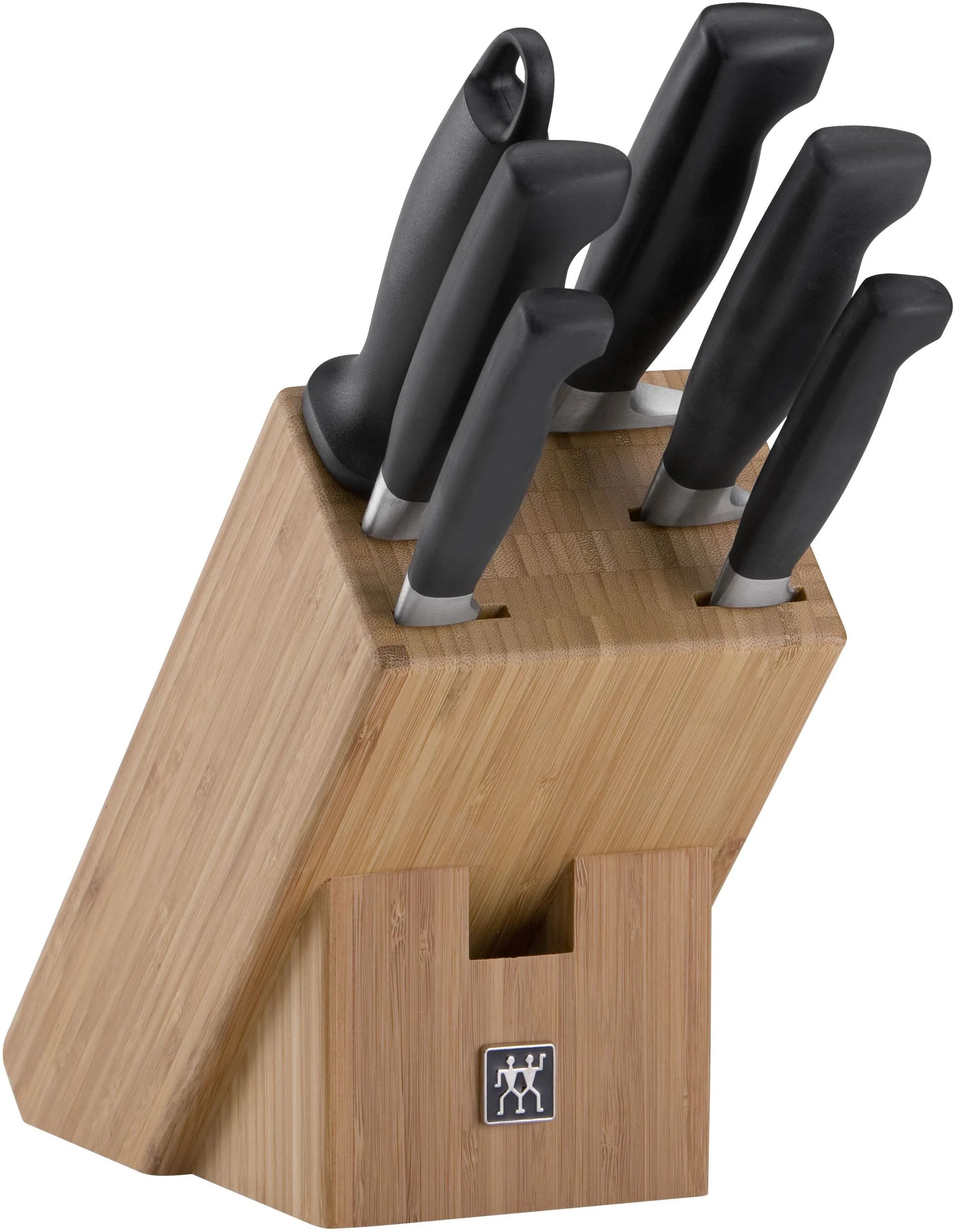 ZWILLING **** Four Star Set di coltelli con ceppo - 7-pz., naturale