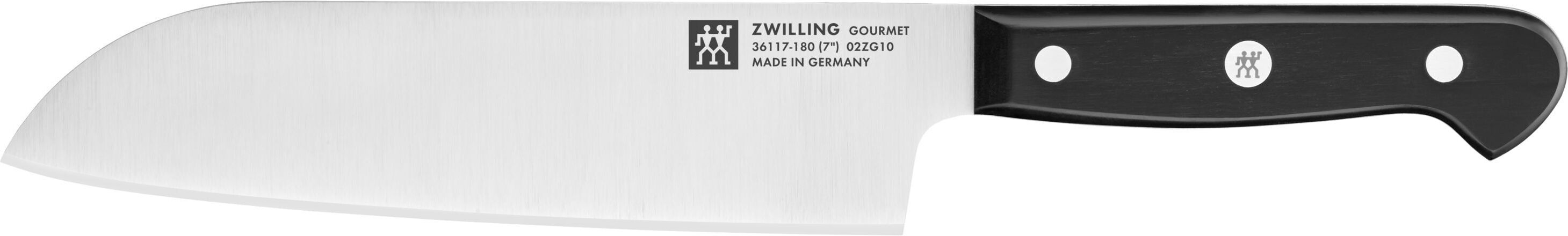 ZWILLING Gourmet Coltello Santoku liscio - 18 cm