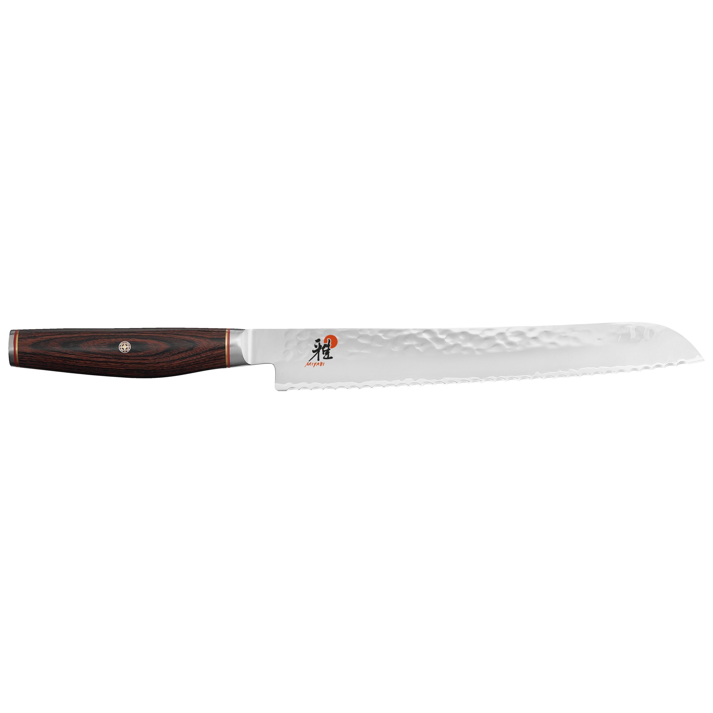 MIYABI 6000 MCT Coltello da pane seghettato - 23 cm, marrone