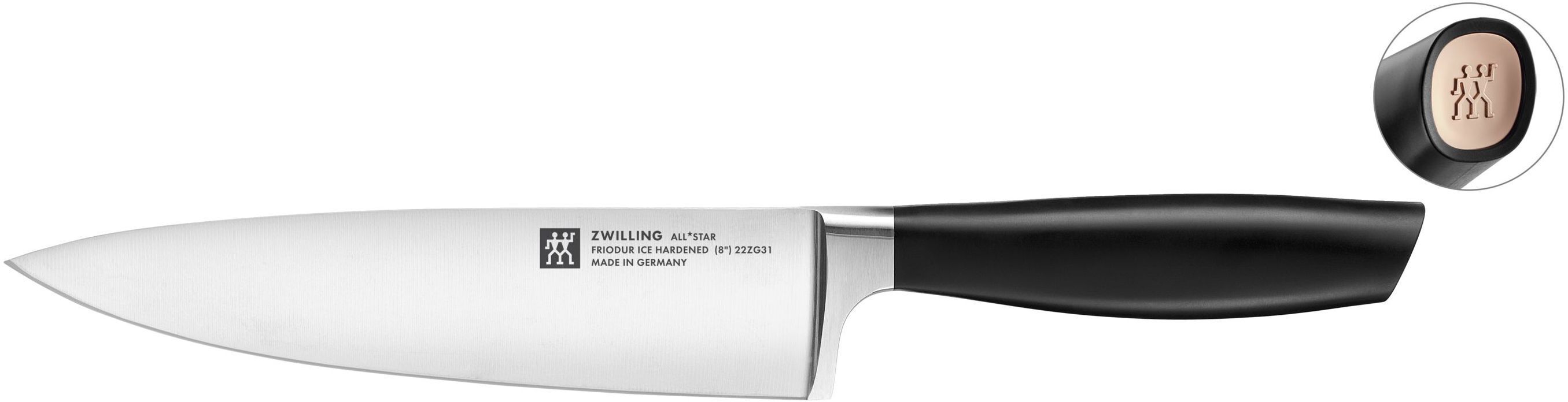 ZWILLING All * Star Coltello da cuoco 20 cm, rosegold