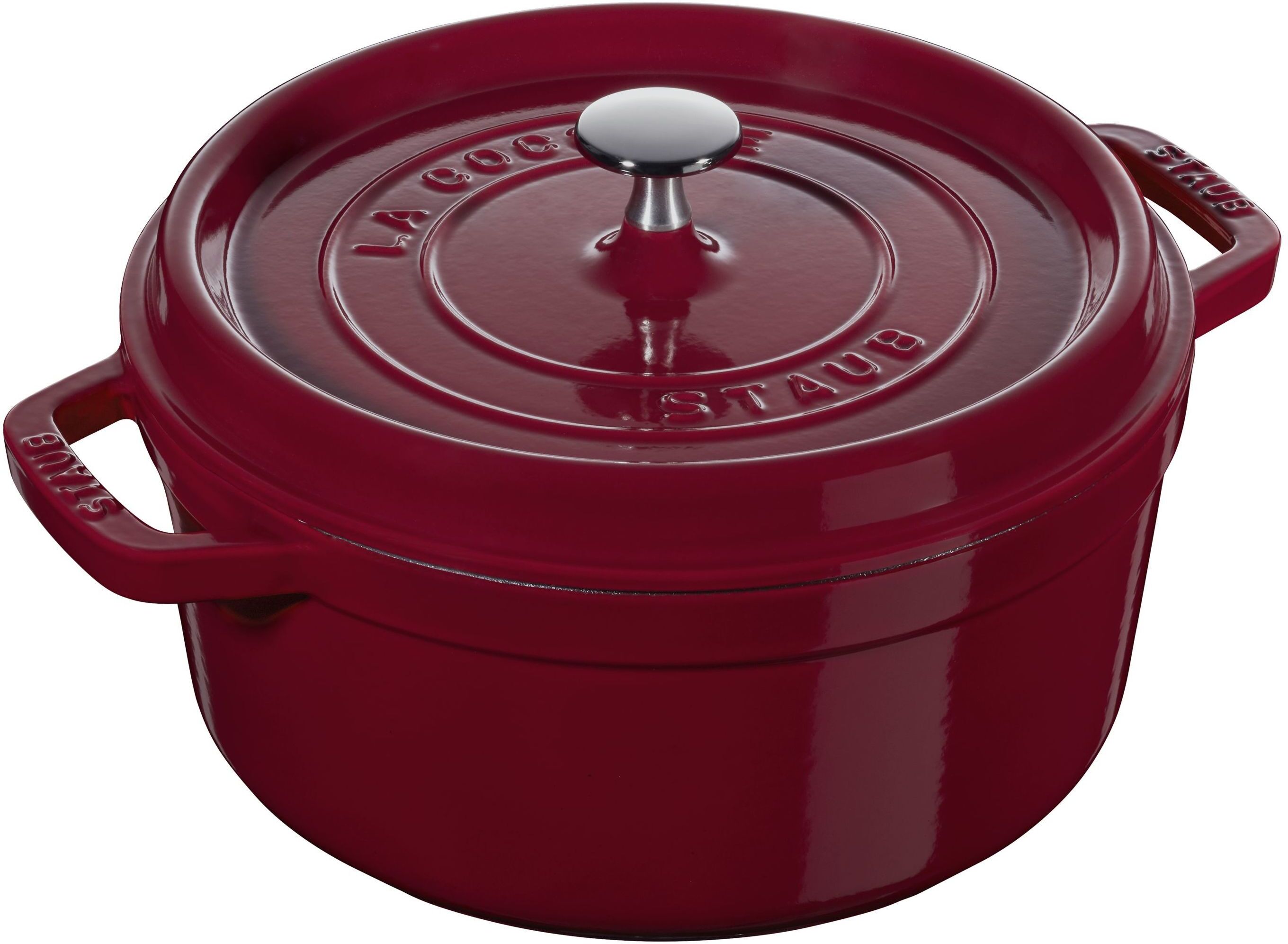 Staub La Cocotte rotonda - 26 cm, bordeaux