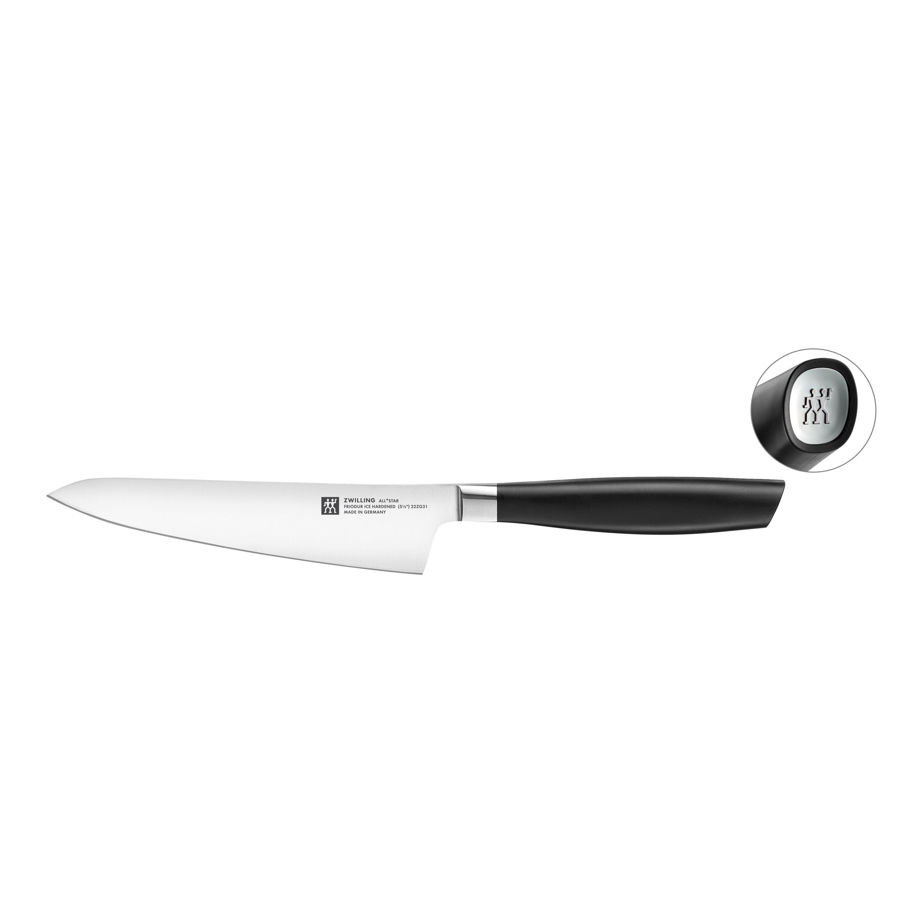 ZWILLING All * Star Coltello Chef compact 14 cm, argento