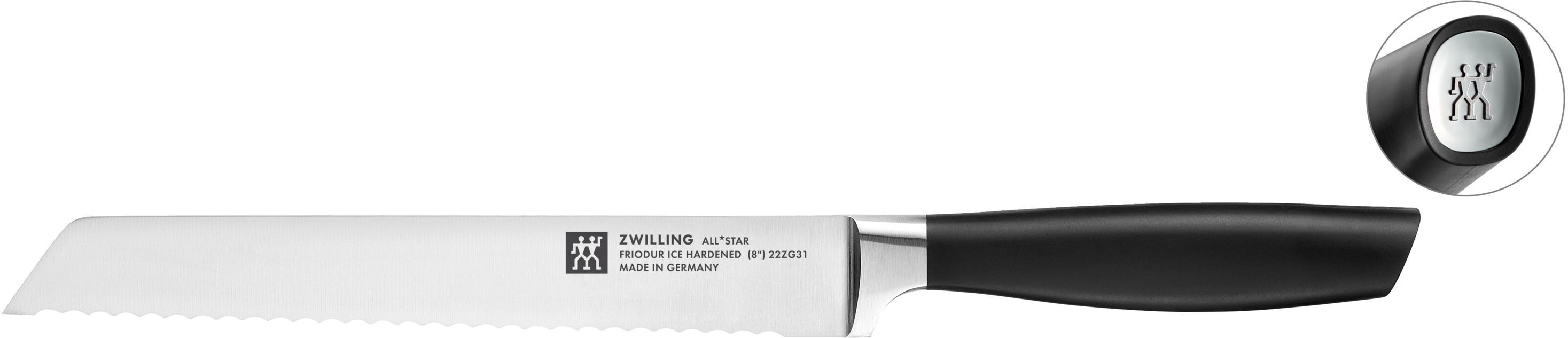 ZWILLING All * Star Coltello da pane 20 cm, argento