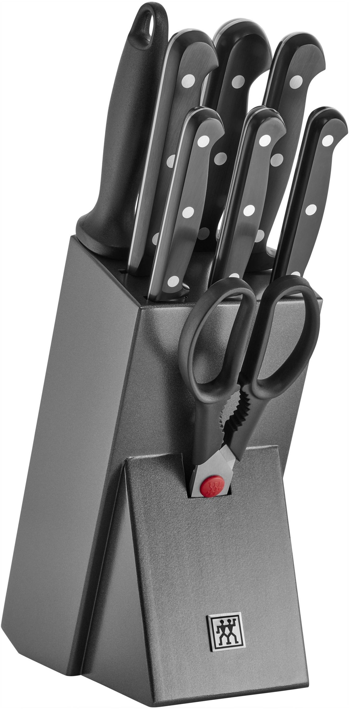 ZWILLING TWIN Chef 2 Set di coltelli con ceppo - 9-pz., Antracite