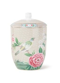 Pip Studio Blushing Birds voorraadpot - Khaki