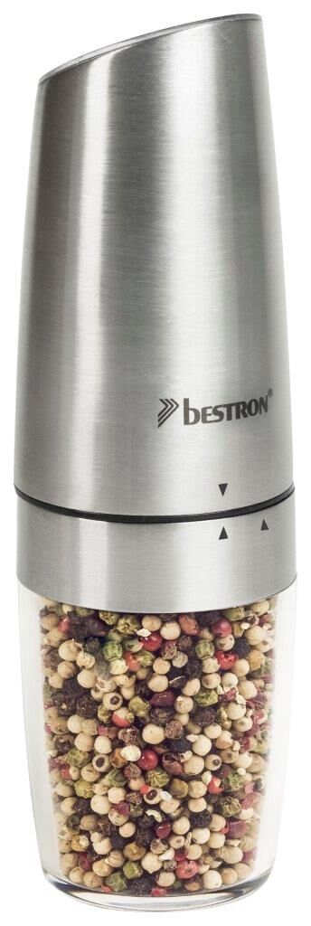 Bestron Design Peper/Zoutmolen Bestron, Automatisch op batterijen 6xAAA(niet inbegrepen)