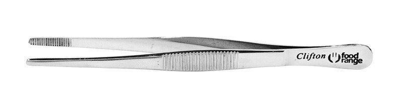 Clifton Food Range RVS micro pincet met ronde punt 16cm