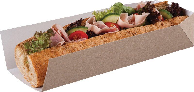 Colpac Baguettedoosje met open zijde 25,4cm (Box 500)