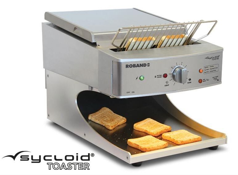 Roband SYCLOID GRILL TOASTER - RVS BANDBROODROOSTER - 412X596X421 MM